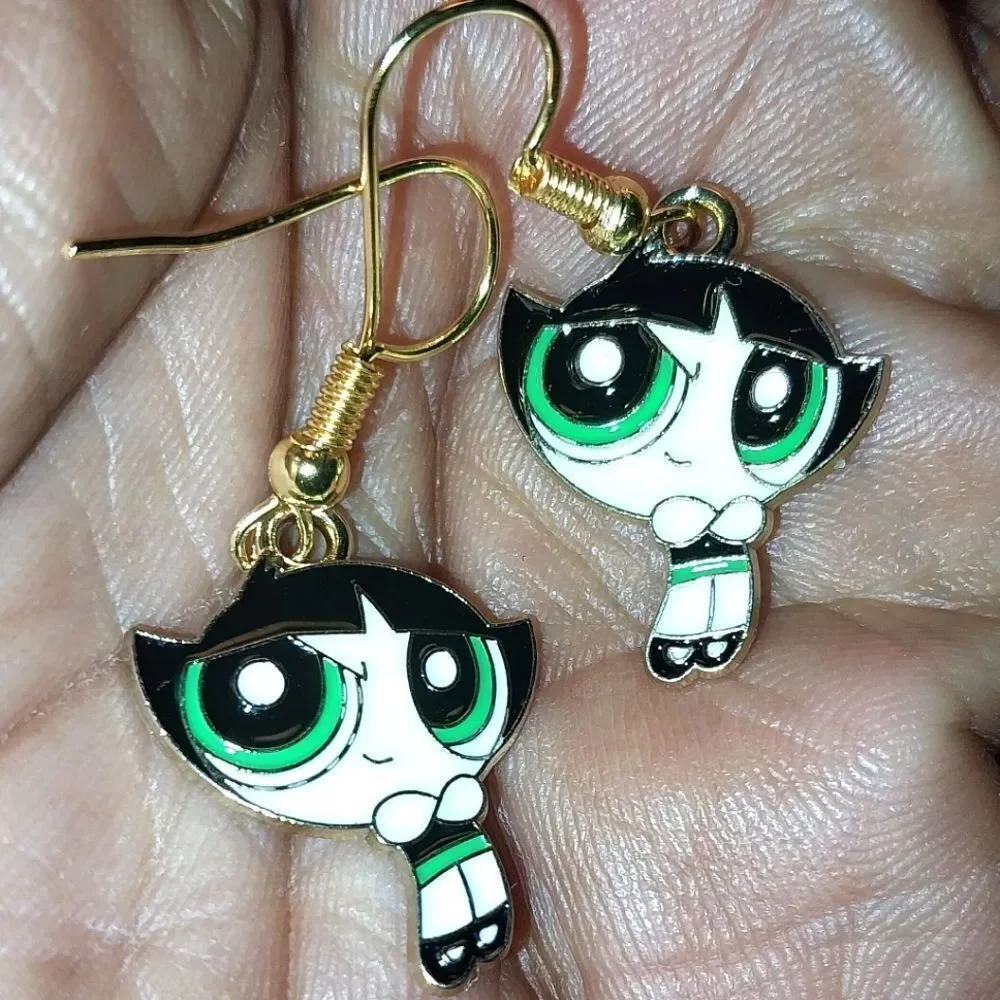 Super cute anime fashion earrings For Adults And Kids